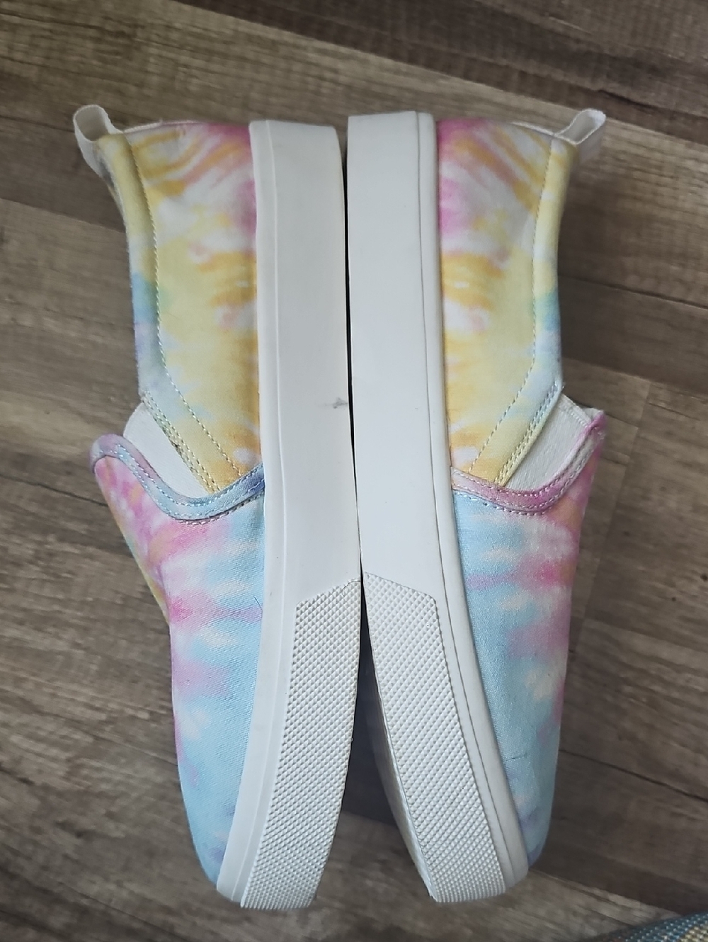 Skechers Poppy Hippy Hype Tie-Dye Slip-On Sneakers Size 8.5 - Picture 6 of 8